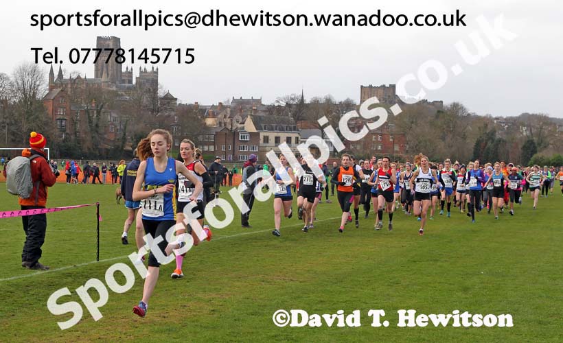 Senior womens Durham Cathedral Relays. Photo: David T. Hewitson/Sports for All Sports